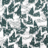 Dark Green Abstract Chunky Knit, Cotton-Poly — texture