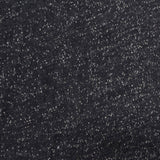 Black Marl French Terry, Poly-Viscose