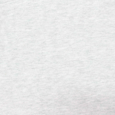 Light Grey Heathered-Marl Jersey Knit, Cotton, 190 gsm