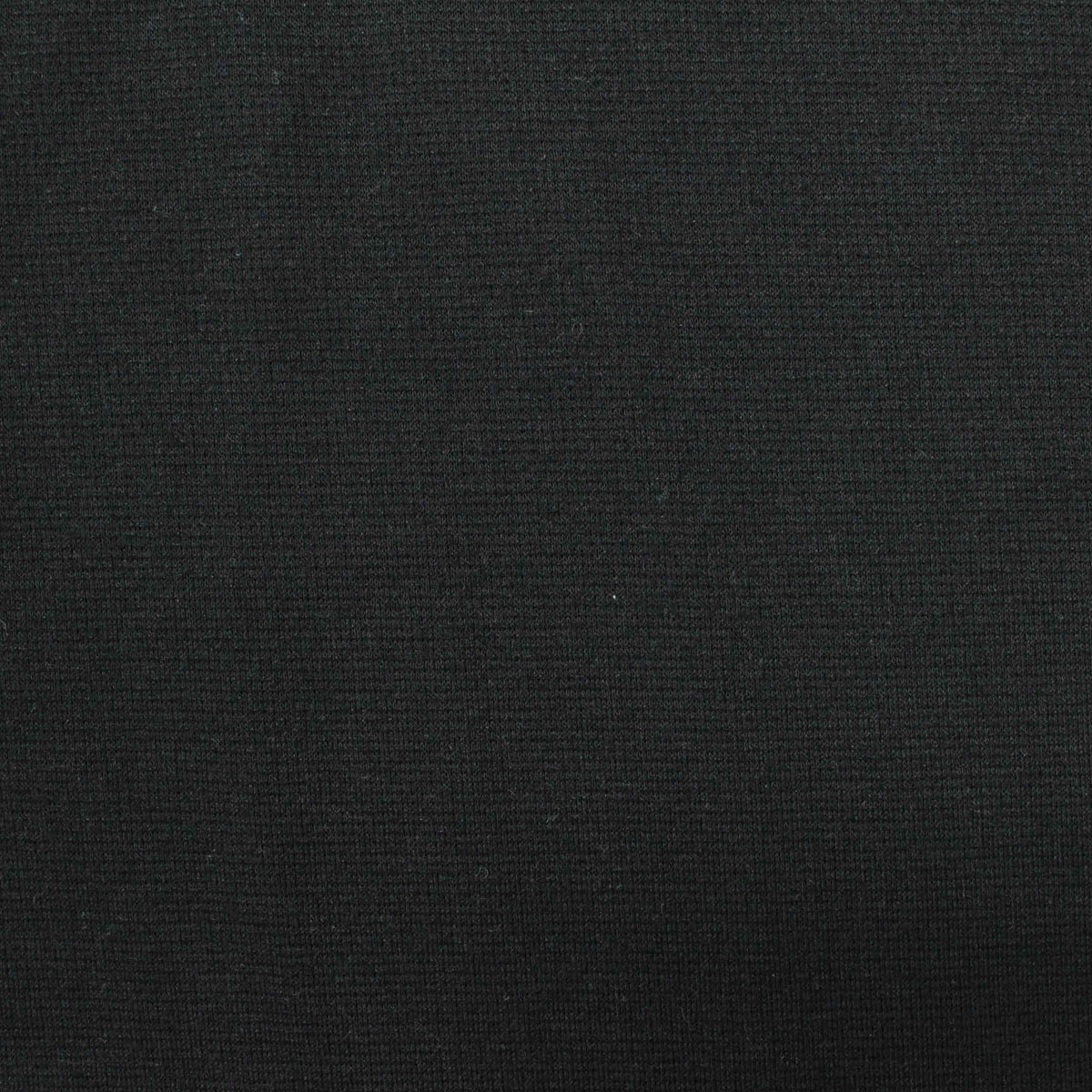 Polyester Stretch Ponte Knit Fabric, 197 gsm, 160 cm — Black