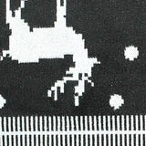 Black Dots Jacquard, Polyester — texture