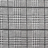 Black Plaid Jacquard, Polyester — texture