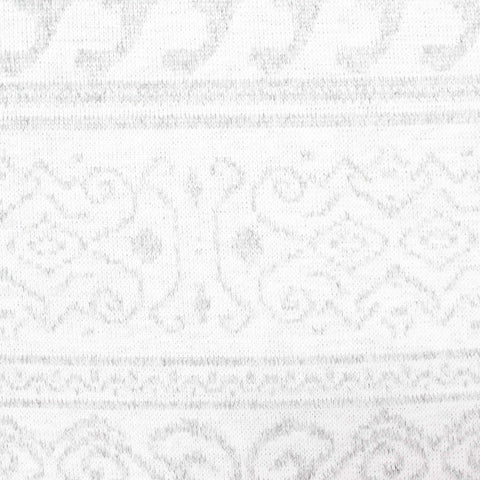 White Tone-on-Tone Jacquard, Polyester, 257 gsm