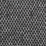 Black Geometric Jacquard, Polyester — texture