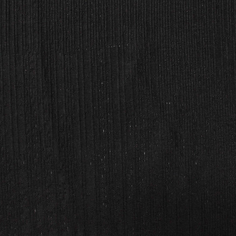 Black Marl Jacquard, Poly-Viscose, 176 gsm