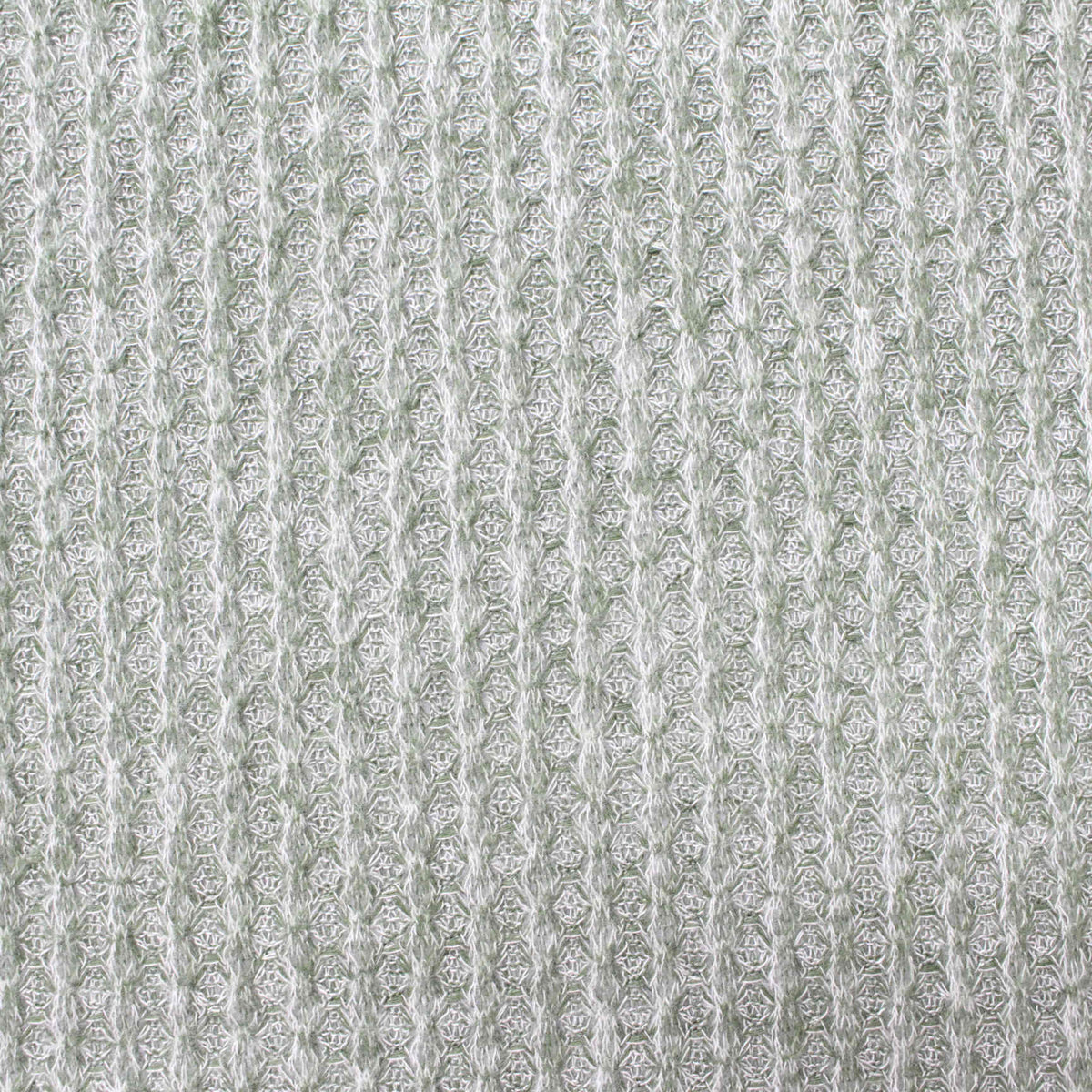 Jacquard Polyester Viscose Stretch Knit Fabric, 182 gsm, 155 cm — Green