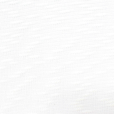 100% Polyester Chunky Knit Fabric, 275 gsm, 168 cm — White