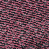 Pink Diagonal-Line Pointelle Knit, Poly-Cotton