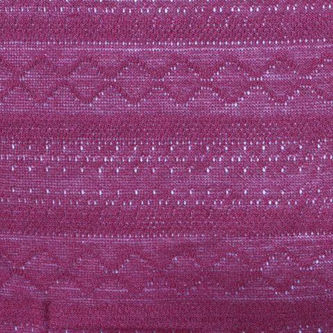 Magenta Dots Jacquard, Viscose-Nylon