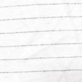 Grey Horizontal-Stripe Chunky Knit, Viscose-Poly