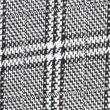 Black Plaid Jacquard — texture