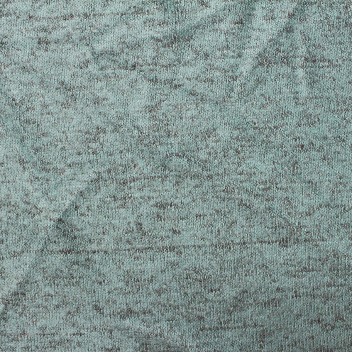 Light Blue Marl Chunky Knit, Viscose-Poly, 189 gsm