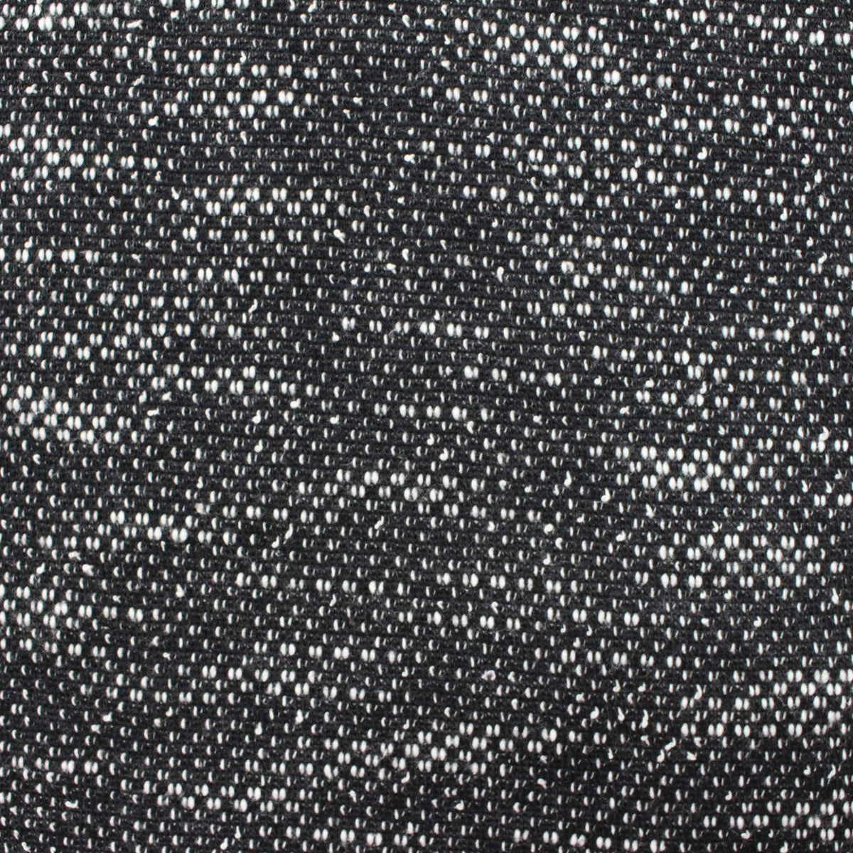 Black Marl Chunky Knit, Cotton-Poly, 189 gsm