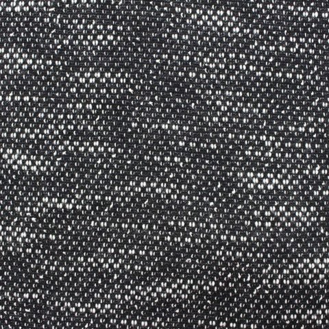 Black Marl Chunky Knit, Cotton-Poly, 189 gsm
