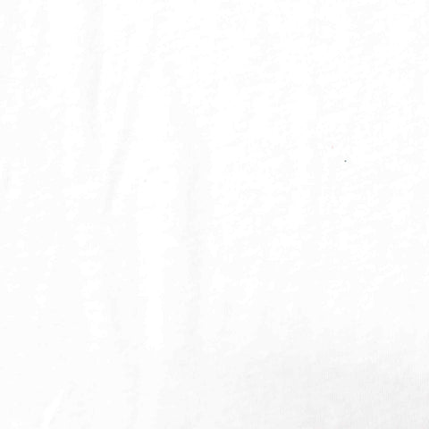 Cotton Polyester Jersey Knit Fabric, 117 gsm, 155 cm — White
