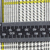 Black Houndstooth Jacquard, Polyester — texture