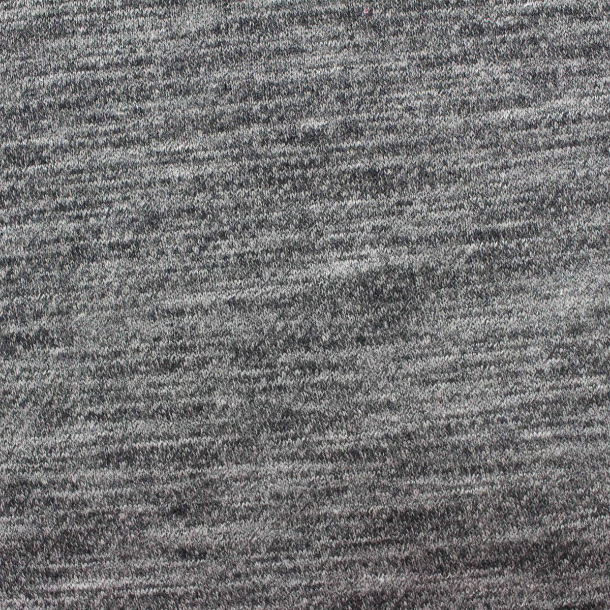Light Grey Heathered-Marl Chunky Knit, Polyester, 234 gsm