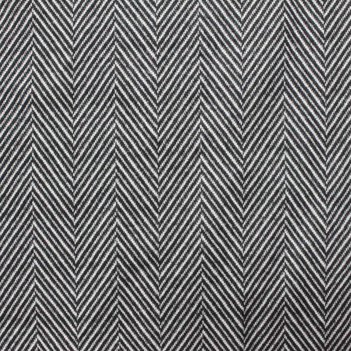 Black Chevron Jacquard, Polyester, 179 gsm