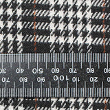 Black Houndstooth Knit, Polyester — texture