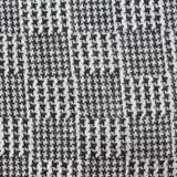 Black Houndstooth Chunky Knit, Viscose-Poly