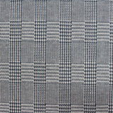 Dark Blue Plaid Jacquard, Polyester
