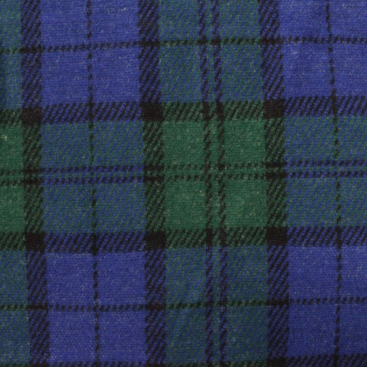 Blue Plaid Jacquard, Poly-Viscose, 243 gsm
