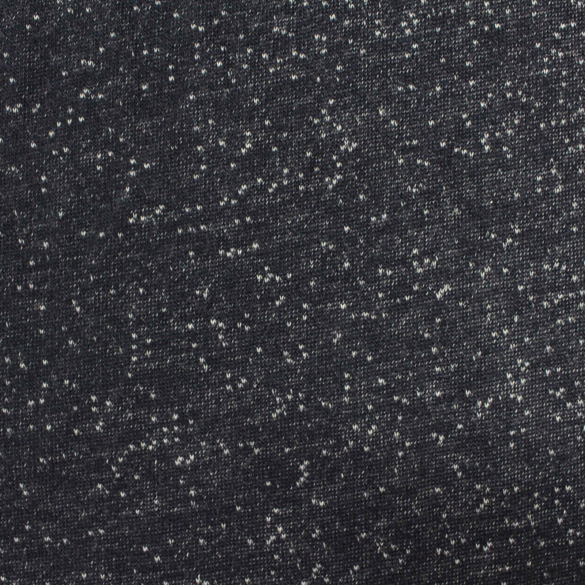 Dark Grey Flecks French Terry, Poly-Viscose