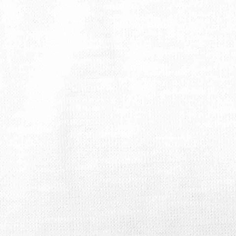 Slub Polyester Viscose Jersey Knit Fabric, 109 gsm, 155 cm — White