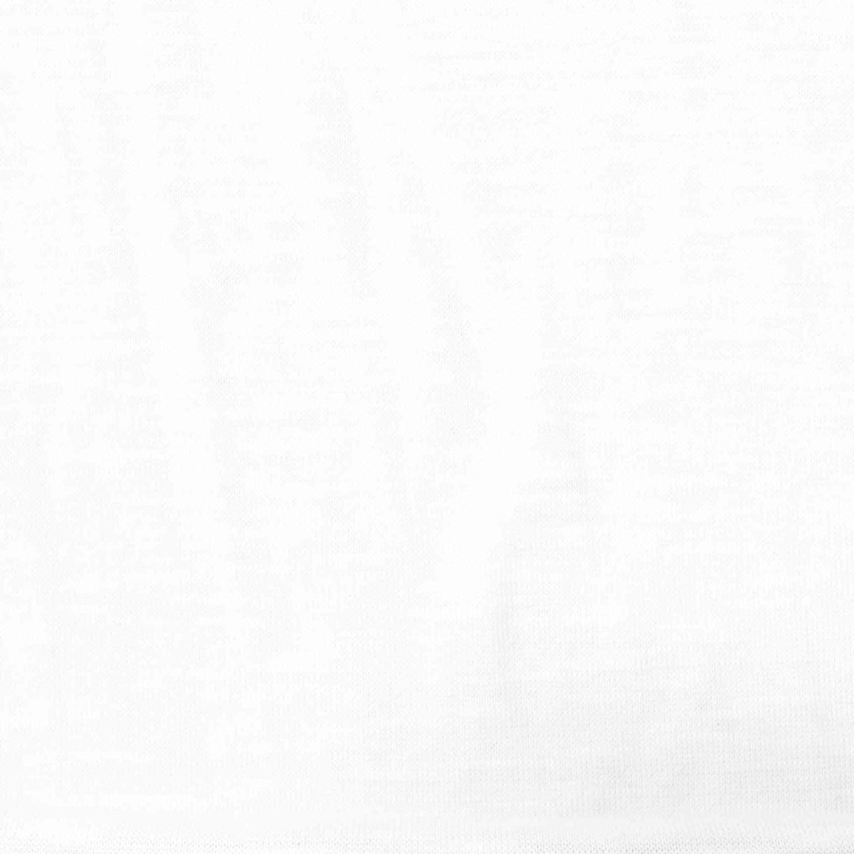 Slub Polyester Viscose Jersey Knit Fabric, 109 gsm, 155 cm — White