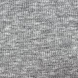Black Marl Rib Knit, Viscose-Poly