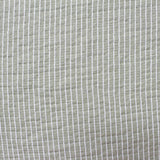 White Vertical-Stripe Crepe, Viscose