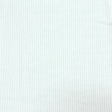Light Green Vertical-Stripe Rib Knit, Poly-Viscose