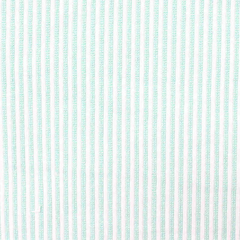 Light Green Vertical-Stripe Rib Knit, Poly-Viscose