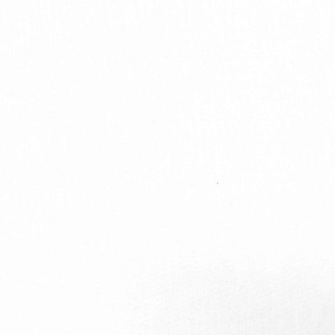 Cotton Polyester French Terry Fabric, 264 gsm, 170 cm — White
