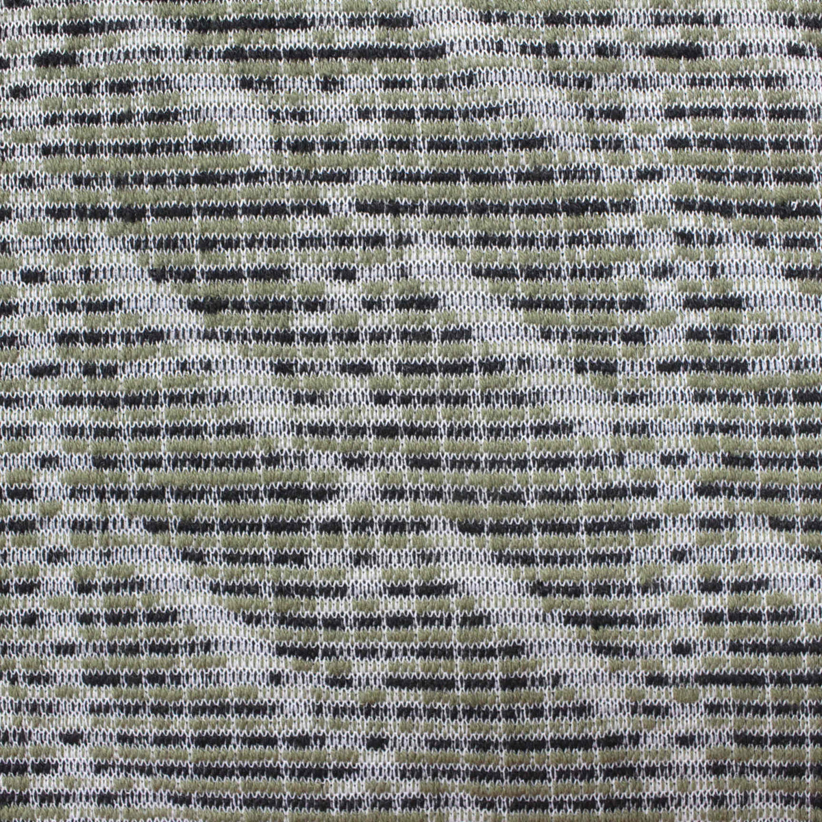 Black Dashes Jacquard, Poly-Cotton