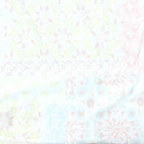 Light Pink Floral Jersey Knit, Cotton-Modal