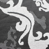 Jacquard 100% Polyester Knit Fabric, 270 gsm, 155 cm — Grey