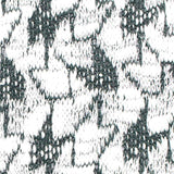Black Houndstooth Chunky Knit, Cotton-Poly — texture