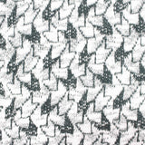 Black Houndstooth Chunky Knit, Cotton-Poly