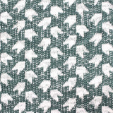 White Abstract Chunky Knit, Cotton-Poly