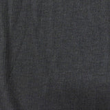 Polyester Stretch Rib Knit Fabric, 249 gsm, 122 cm — Grey