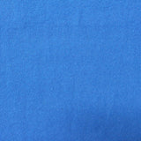 Brushed Polyester Stretch Chunky Knit Fabric, 225 gsm, 160 cm — Blue