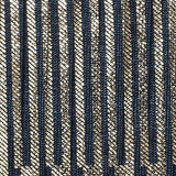Dark Blue Stripes Rib Knit, Polyester — texture