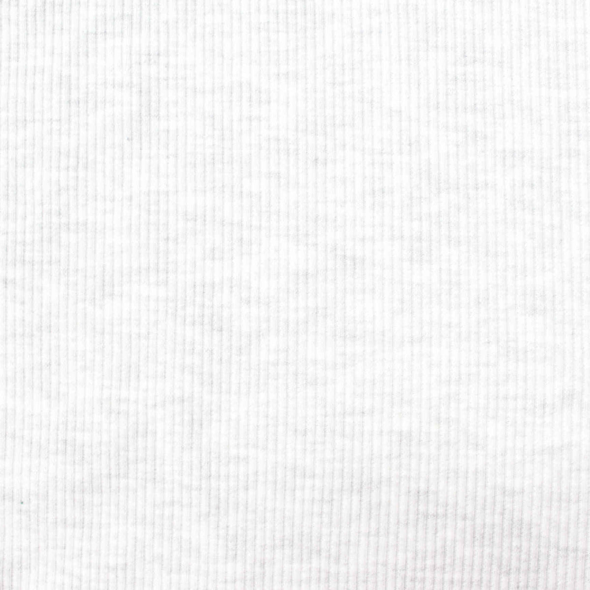 Light Grey Marl Rib Knit, Poly-Cotton, 293 gsm