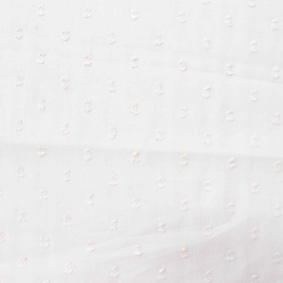 White Textured-Dot Jacquard