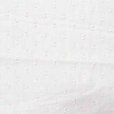 White Textured-Dot Jacquard