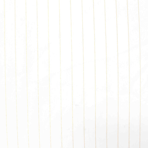 Light Yellow Vertical-Stripe Chiffon, Polyester