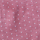White Dots Jersey Knit — texture