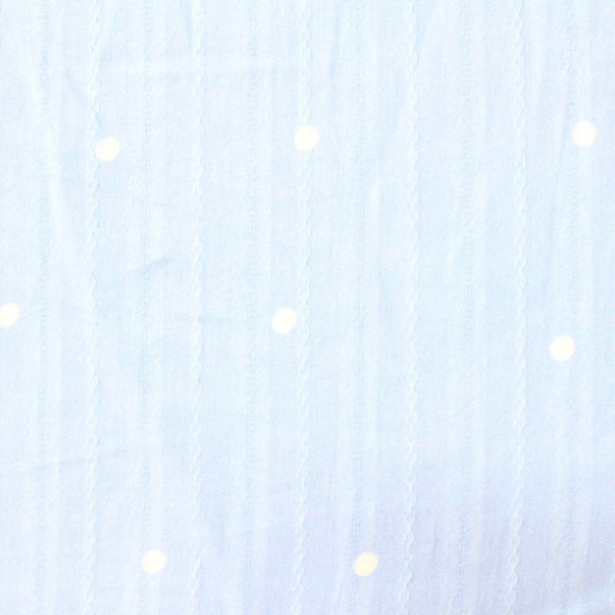 Cream Dots Jacquard, Cotton
