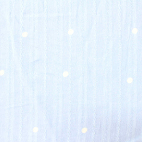 Cream Dots Jacquard, Cotton